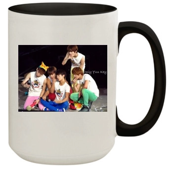 SHINee 15oz Colored Inner & Handle Mug