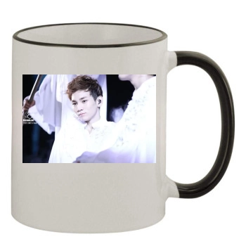 SHINee 11oz Colored Rim & Handle Mug