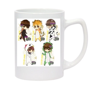 SHINee 14oz White Statesman Mug