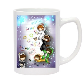 SHINee 14oz White Statesman Mug