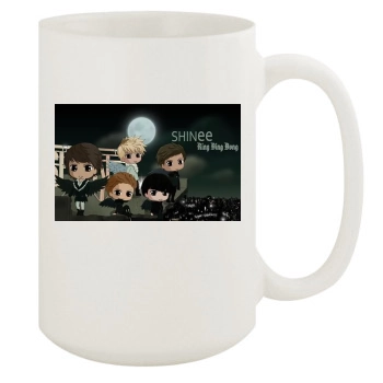 SHINee 15oz White Mug