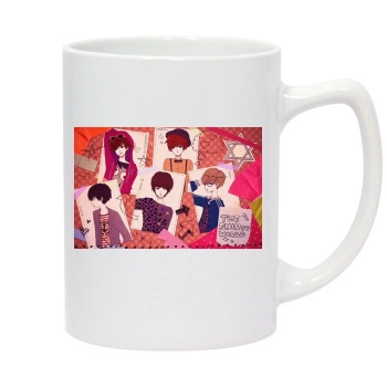 SHINee 14oz White Statesman Mug