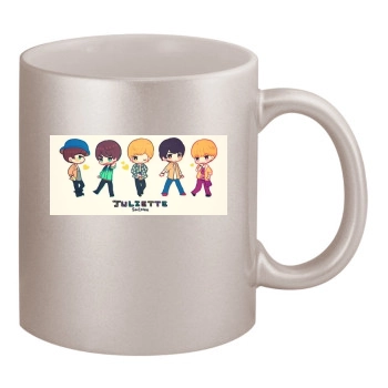 SHINee 11oz Metallic Silver Mug