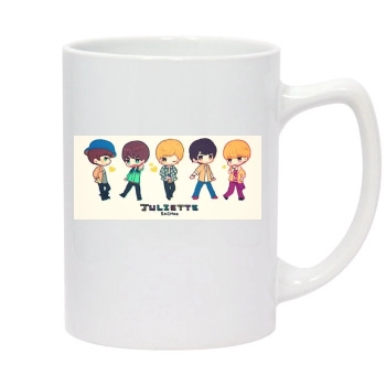 SHINee 14oz White Statesman Mug