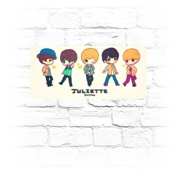 SHINee Metal Wall Art