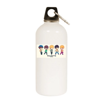 SHINee White Water Bottle With Carabiner