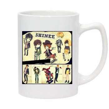 SHINee 14oz White Statesman Mug