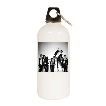 SHINee White Water Bottle With Carabiner