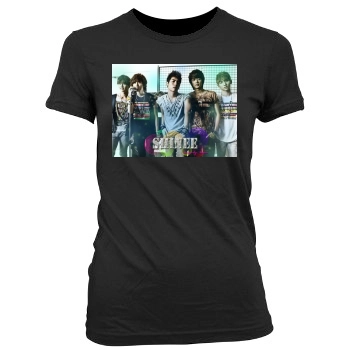 SHINee Women's Junior Cut Crewneck T-Shirt