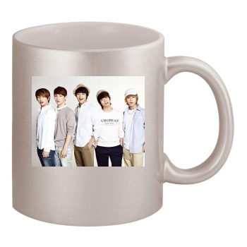 SHINee 11oz Metallic Silver Mug