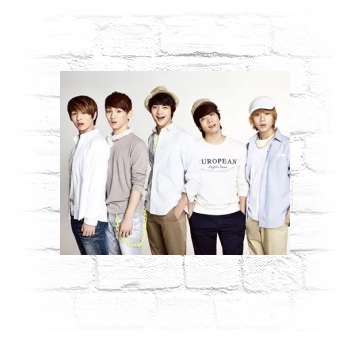 SHINee Metal Wall Art