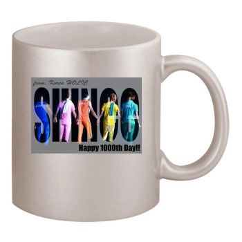 SHINee 11oz Metallic Silver Mug