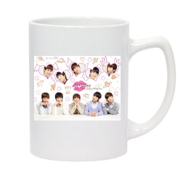 SHINee 14oz White Statesman Mug