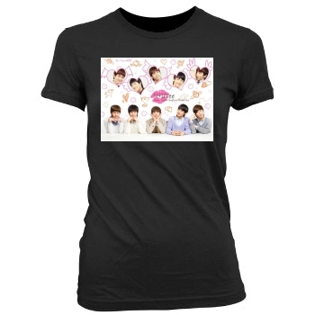 SHINee Women's Junior Cut Crewneck T-Shirt