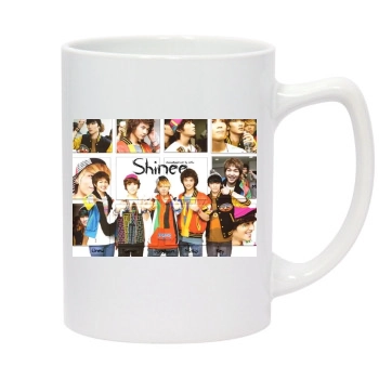 SHINee 14oz White Statesman Mug