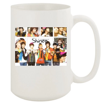 SHINee 15oz White Mug