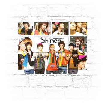 SHINee Metal Wall Art