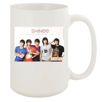 SHINee 15oz White Mug