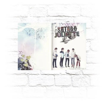 SHINee Metal Wall Art