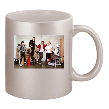 SHINee 11oz Metallic Silver Mug