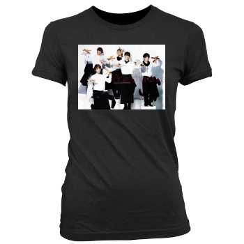 SHINee Women's Junior Cut Crewneck T-Shirt