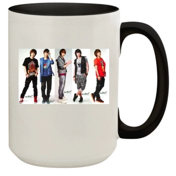 SHINee 15oz Colored Inner & Handle Mug