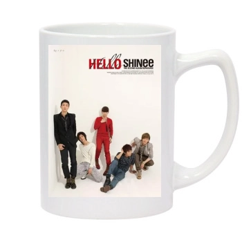 SHINee 14oz White Statesman Mug