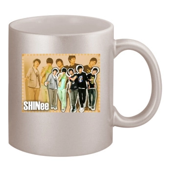 SHINee 11oz Metallic Silver Mug