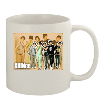 SHINee 11oz White Mug