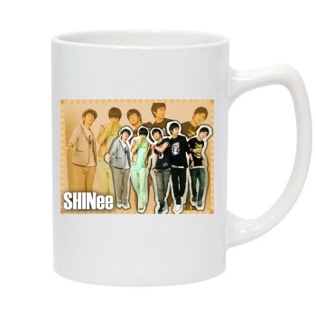 SHINee 14oz White Statesman Mug