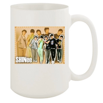 SHINee 15oz White Mug