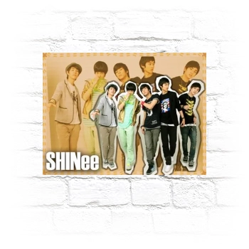 SHINee Metal Wall Art