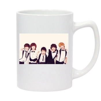 SHINee 14oz White Statesman Mug