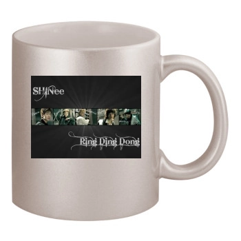 SHINee 11oz Metallic Silver Mug