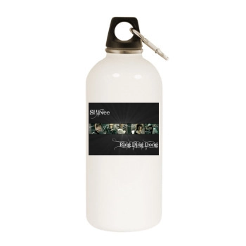 SHINee White Water Bottle With Carabiner