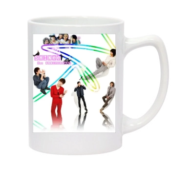 SHINee 14oz White Statesman Mug