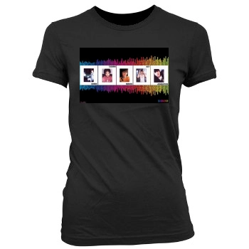 SHINee Women's Junior Cut Crewneck T-Shirt