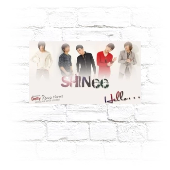 SHINee Metal Wall Art