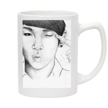 SHINee 14oz White Statesman Mug