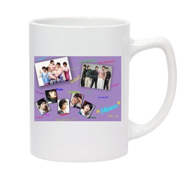 SHINee 14oz White Statesman Mug