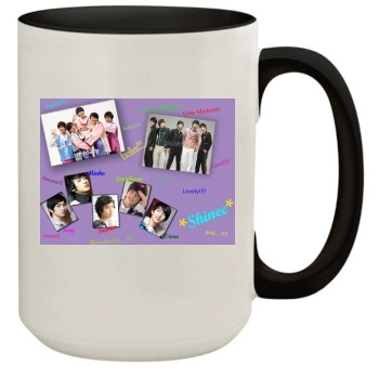 SHINee 15oz Colored Inner & Handle Mug