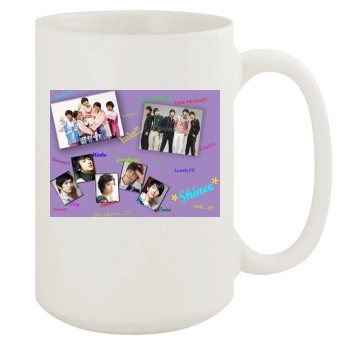 SHINee 15oz White Mug