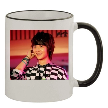 SHINee 11oz Colored Rim & Handle Mug