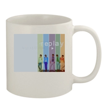 SHINee 11oz White Mug