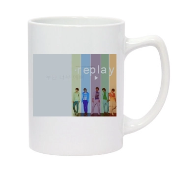 SHINee 14oz White Statesman Mug