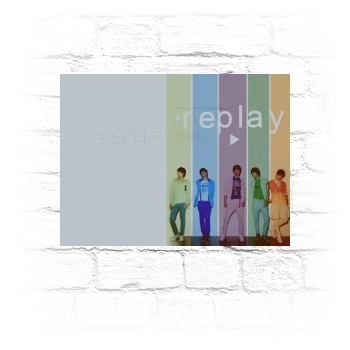 SHINee Metal Wall Art