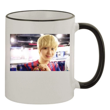 SHINee 11oz Colored Rim & Handle Mug