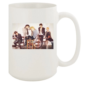 SHINee 15oz White Mug