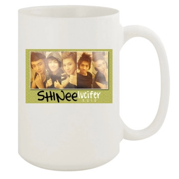 SHINee 15oz White Mug