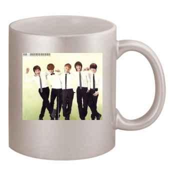 SHINee 11oz Metallic Silver Mug